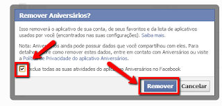 Passo 6 para remover definitivamente vírus do Facebook: remover aplicativo